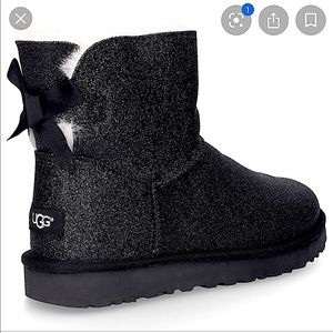 Bailey Bow Glitter Ugg Boots
